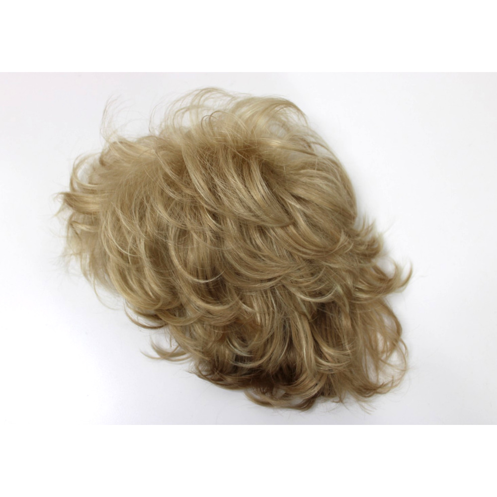 Envy by Alan Eaton Wig Blonde Textured Short Wavy 100% Kanekalon Fiber - Picture 6 of 10